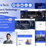 Webteck – IT Solution and Technology HTML Template