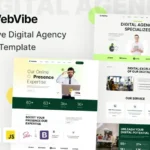 WebVibe – Creative Digital Agency HTML Template
