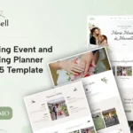 Wedding Planner and Photography HTML5 Template
