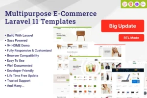 Mua Weiboo - eCommerce Laravel 11 Template giá rẻ