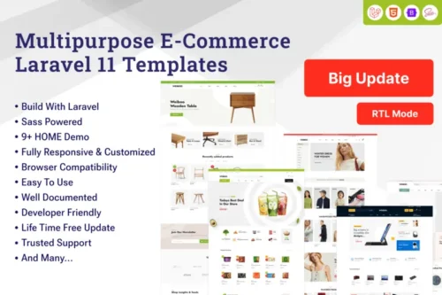 Mua Weiboo - eCommerce Laravel 11 Template giá rẻ