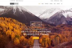 Mua WhiteSpace - Portfolio Agency Website Template giá rẻ