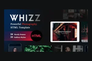 Mua Whizz - Photography Template giá rẻ