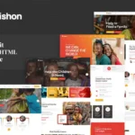 Wishon – Non Profit Charity HTML Template