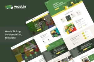 Mua Wostin - Waste Pickup Services HTML Template giá rẻ