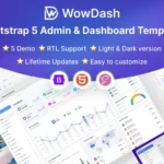 WowDash – Bootstrap Admin Dashboard HTML Template