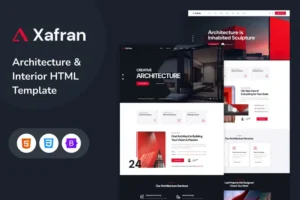 Mua Xafran - Architecture HTML Template giá rẻ