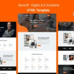 Xevsoft – Digital & It Solutions HTML Template