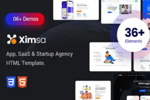 Mua Ximsa - Digital Agency Template giá rẻ