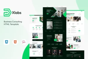 Mua Xlab - Business Consulting HTML5 Template giá rẻ