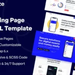 Xmoze – HTML Landing Page Template