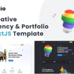 Xolio -Creative Agency & Portfolio NextJS Template