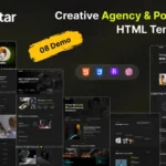 Xstar – Creative Agency & Portfolio HTML Template