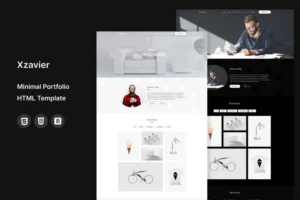 Mua Xzavier - Minimal Portfolio HTML Template giá rẻ
