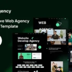 Ygency – Web Design Agency Vue Nuxt Template