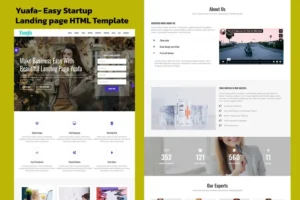 Mua Yuafa - Easy Startup Landing Page Template giá rẻ