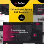 Zefxa- Digital Agency PHP Template