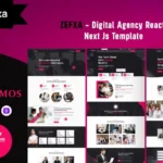 Zefxa- Digital Agency React Next Js Template