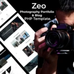 Zeo – Photography Portfolio & Blog PHP Template