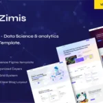 Zimis – Data Science & Analytics Figma Template