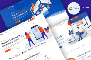 Mua Zinka - IT Agency & SEO Business HTML Template giá rẻ