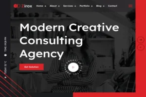 Mua Zirox – Creative Digital Agency HTML Template giá rẻ
