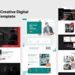 Zirox – React JS Creative Digital Agency Template