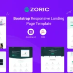 Zoric – Responsive Landing Page Template