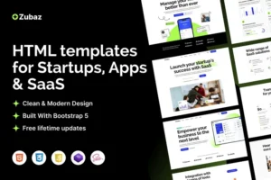 Mua Zubaz - Startup & SaaS Html Tempalte giá rẻ