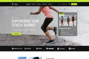 Mua Zunzo - Running Club and Sports HTML Template giá rẻ