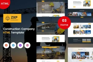 Mua ZXP - Construction & Business Template giá rẻ