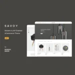 Savoy – Minimalist AJAX WooCommerce Theme
