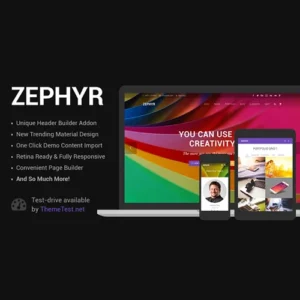 mua Zephyr | Material Design Theme