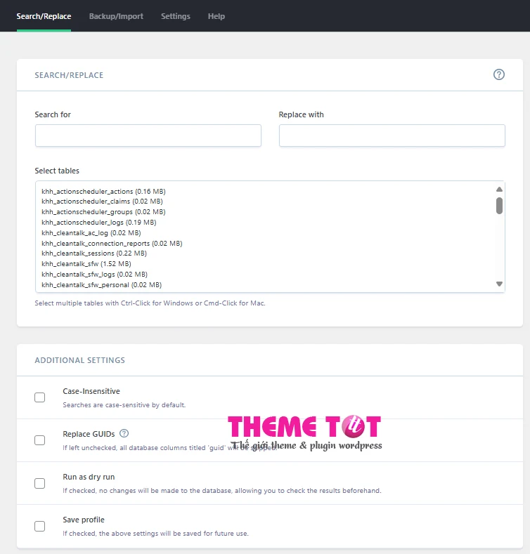 mua Better Search Replace Pro