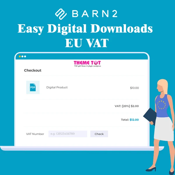 mua Easy Digital Downloads EU VAT (Barn2)