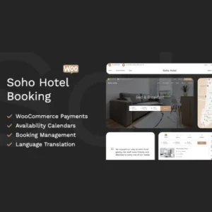 mua Soho Hotel Booking Calendar For WordPress