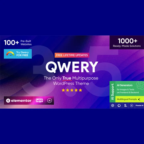 mua Qwery - Multi-Purpose Business WordPress & WooCommerce Theme + ChatGPT