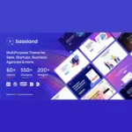 Saasland – Saas, Startup, Technology & IT Solutions WordPress Theme