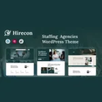 Hirecon – Staffing Agencies WordPress Theme