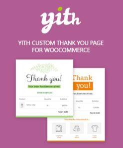 tải YITH Custom Thank You Page for WooCommerce Premium