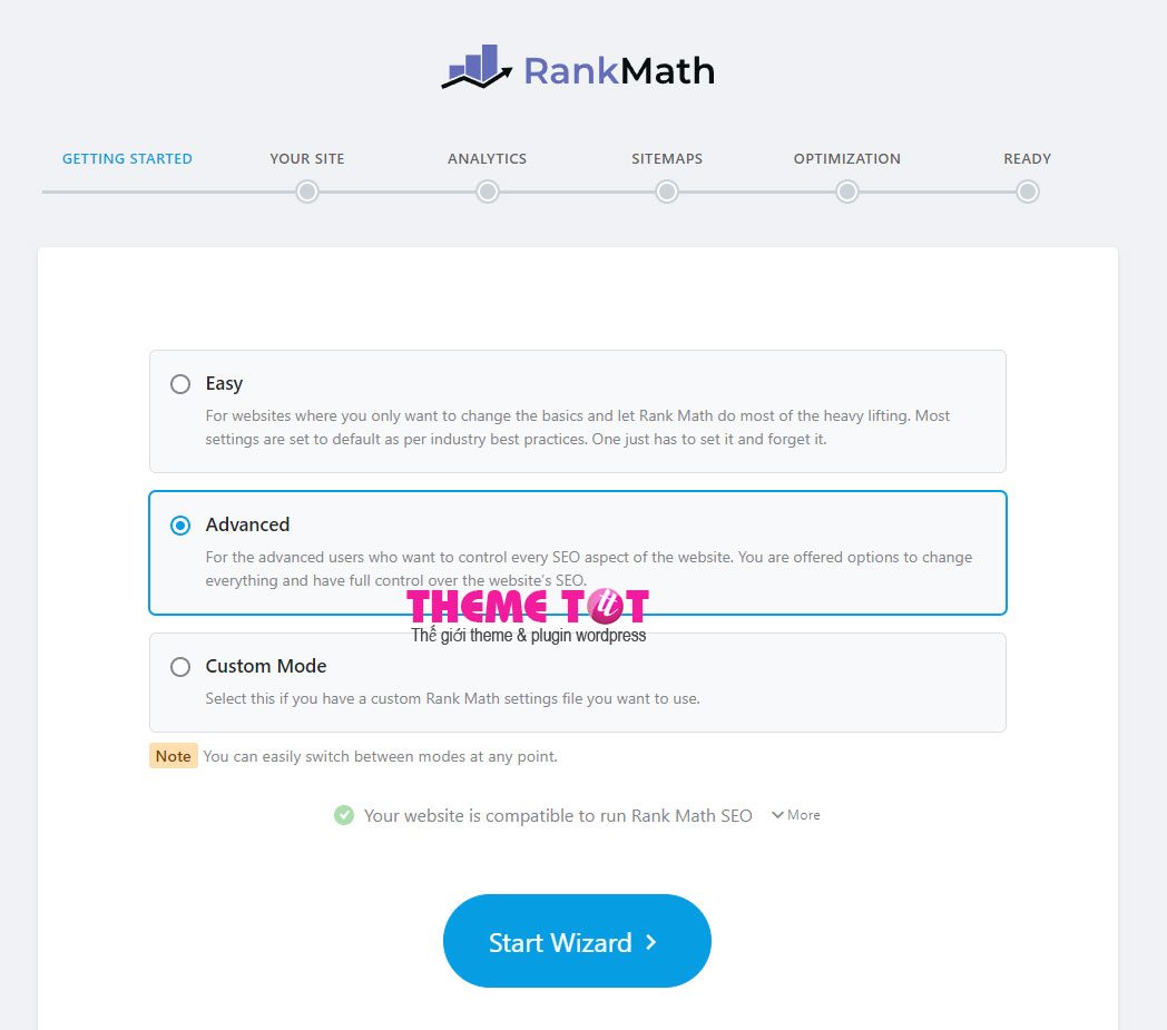 trình hướng dẫn cài đặt Rank Math SEO