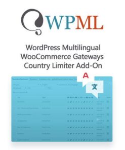 tải WordPress Multilingual WooCommerce Gateways Country Limiter Add-On