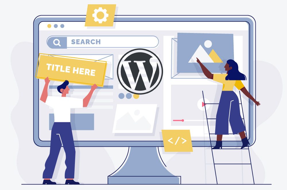 chọn WordPress để thiết kế website